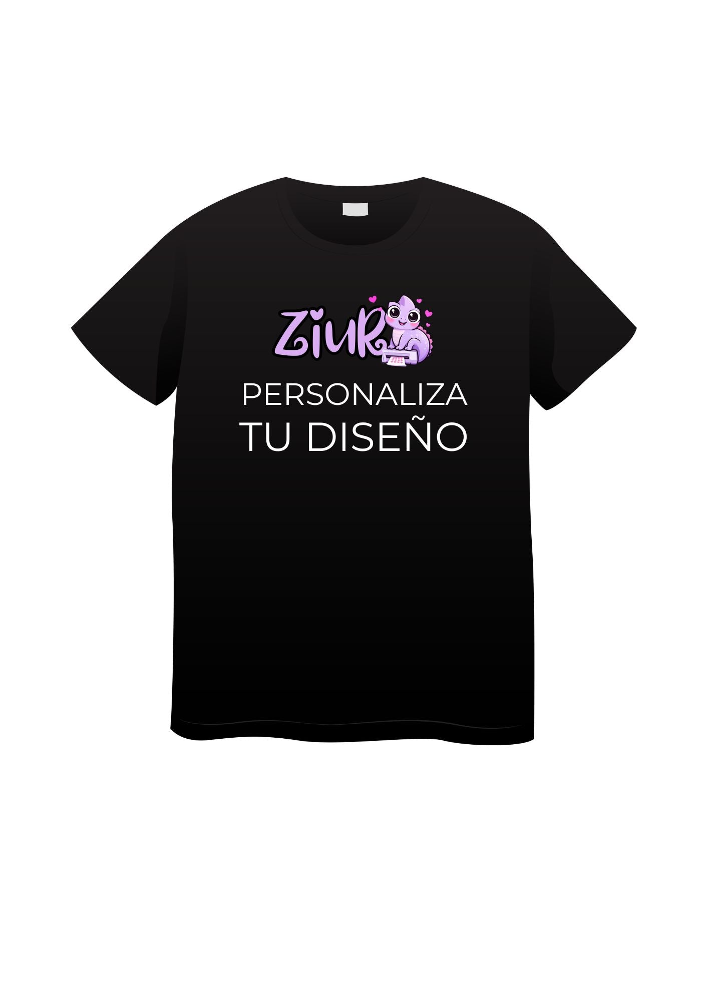 Camiseta Negra Personalizada
