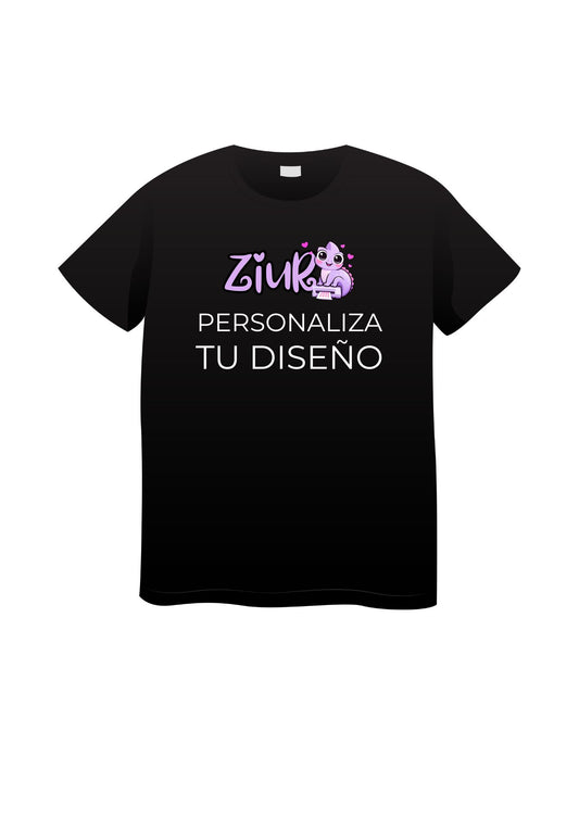 Camiseta Negra Personalizada