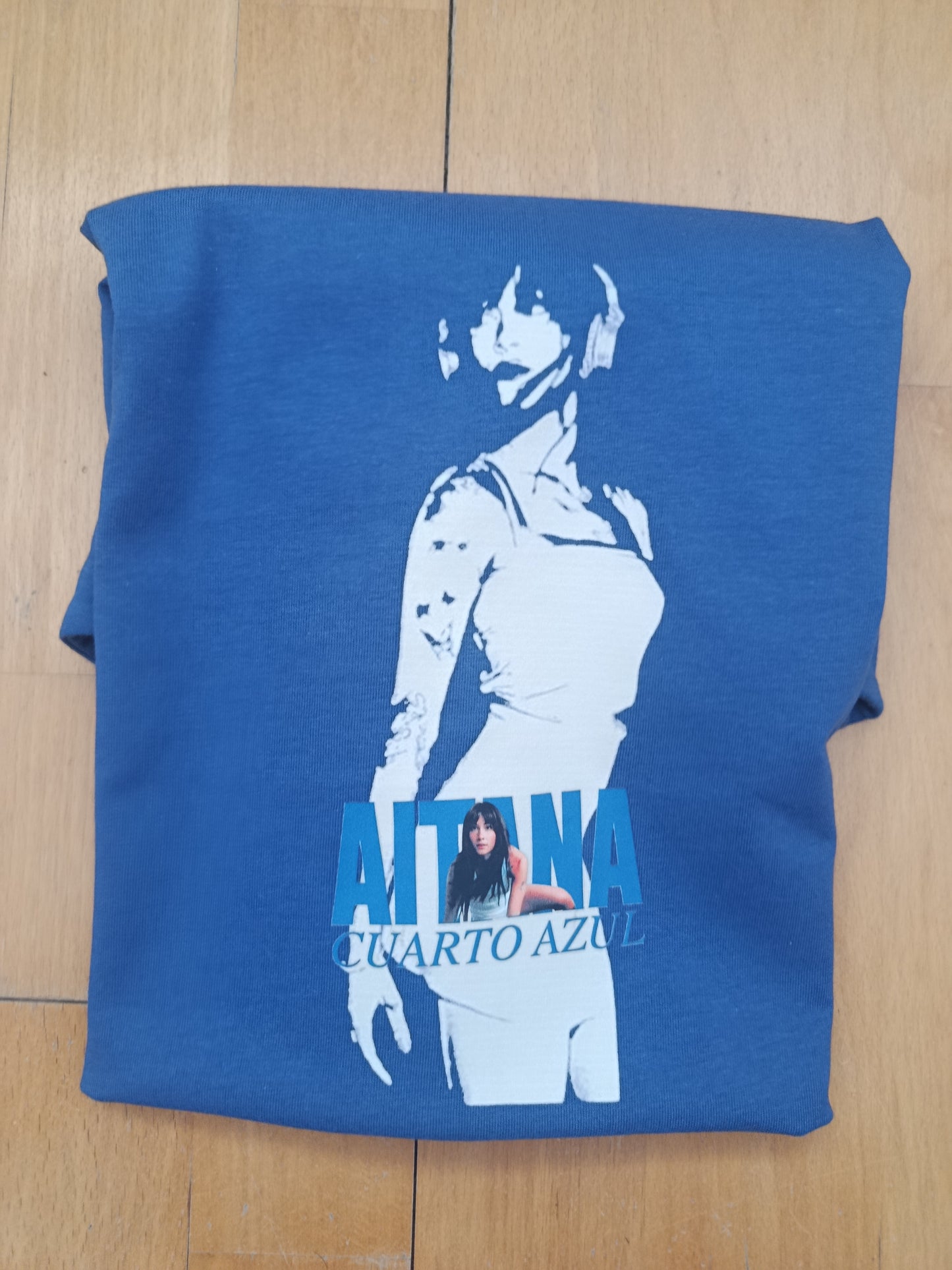 Camiseta Cuarto Azul