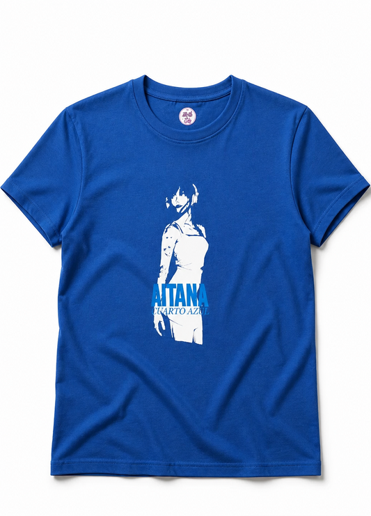Camiseta Cuarto Azul